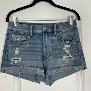 American Eagle High-Rise Shortie Short Size 6